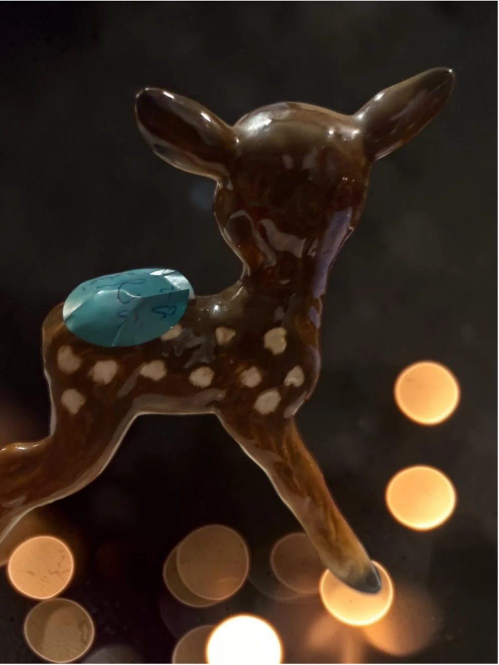 Vintage Goebel W. Germany Standing Fawn Deer Figurine Mid-Century Woodland Decor